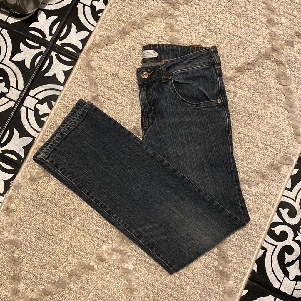 Bootcut Jeans Lee Dungarees Relaxed Fit Dark Wash
